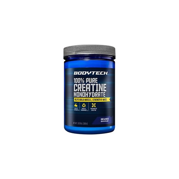 BODYTECH BodyTech 100% Pure Creatine Monohydrate Powder - Premium Micronized