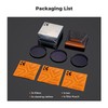 K&F Concept 62mm Star Filter Kit, 4 Points 6 Points