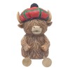 Highland Cow Money Box Tartan