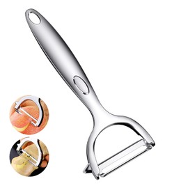 YPYMOD Potato Peeler, Made of Stainless Steel, Multifunctional Stainless Steel Potato Peeler and Vegetable Peeler for Precise Peeling and Zest Cutting (16 cm)