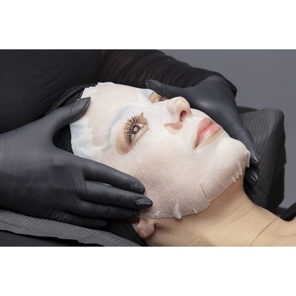 Face Mask (Sterile) with Hyaluronic Acid, Aloe Vera and Allantoin - Regenerating and Moisturising - Ideal after Microneedling with Derma Pen or Derma Roller or Fruit Acid Scrub