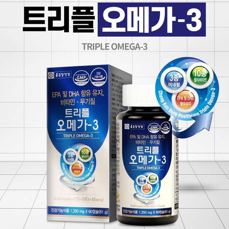 Pantothenic Acid Omega 3 Chong Kun Dang Omega 3 /