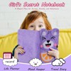 PESLNG Secret Diary for Girls with Lock, Plush Journal for