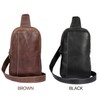 Londo Genuine Leather Crossbody Bag with Adjustable Shoulder Strap -
