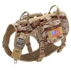 Forestpaw Dog Harness Medium Sized,Tactical Dog Harness with Handle,No Pull