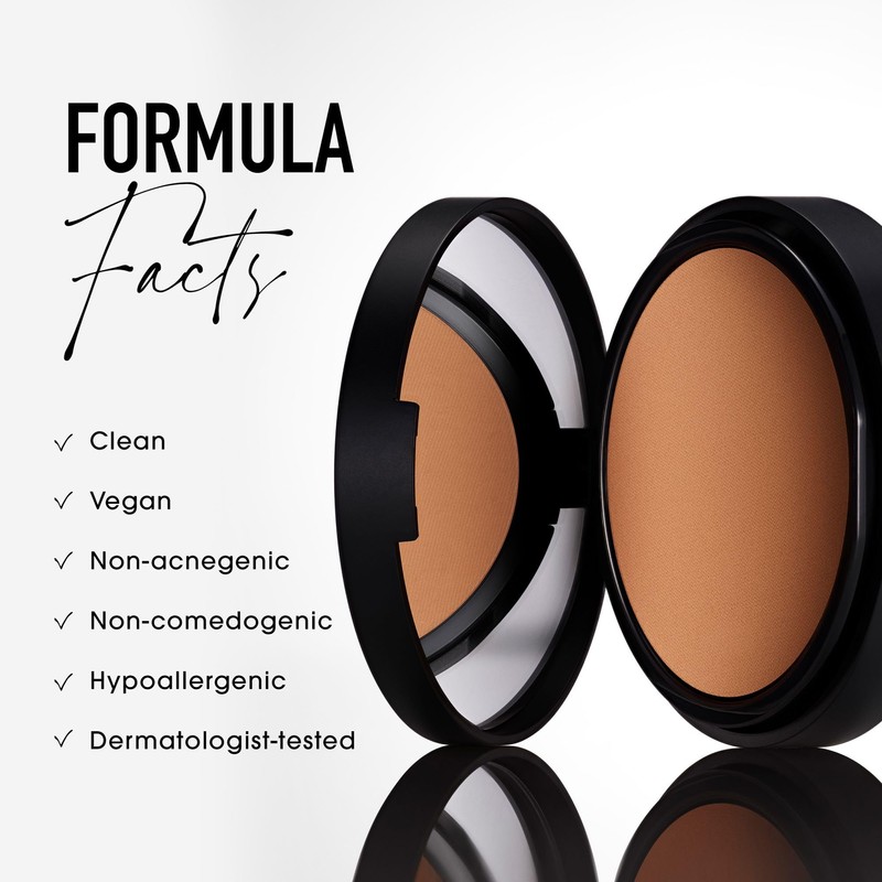 bareMinerals BAREPRO Skin-Perfecting Powder Foundation - Mattifying Compact Powder Foundation