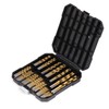COMOWARE 100 Pcs Titanium Drill Bit Set - High Speed