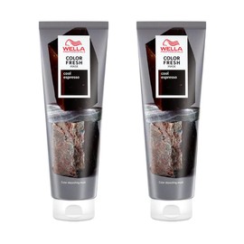 WELLA 2 x Color Fresh Semi-Permanent Hair Mask 150ml - Cool Espresso