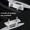 BB Hapeayou Boat Dock Cleats Stainless Steel Hooks with Screws
