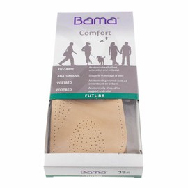 BAMA Futura Comfort 3/4 Insole Footbed For Women and Men - Natural-colour, UK 11
