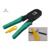 Importeek Pinza Ponchadoras Rj45 Cortador Pela Cables Telefonico Red