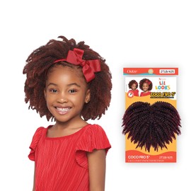 Outre Crochet Braids X-Pression Lil Looks Coco Fro 5" (1-pack, 2T1B/27)