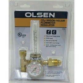 Olsen C02/ Argom/Helium/Flowmeter Regulator