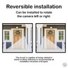 Angled Doorbell Mount compatible with Reolink Video Doorbell WIFI POE