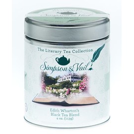 Simpson & Vail, Edith Wharton's Black Tea Blend, Literary Tea - 4 Ounce Tin / 50 Cups