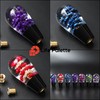 Life Palette Underwater Flower Crystal Shift Knob Long Japanese Extension