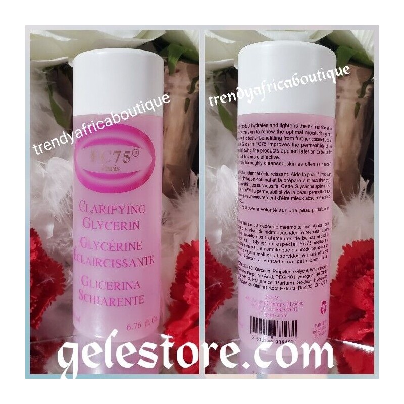 FC75 PARIS Clarifying glycerin ecclaircissant 200ml x 1