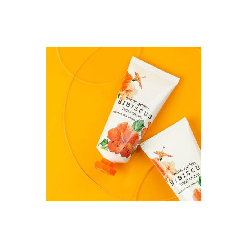 Jigott Secret Garden Moisture Hand Cream 100ml/3.38fl.oz (Hibiscus)
