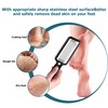 Foot File Exfoliating Remover Stainless Steel Hanging Type Exfoliating Exfoliating