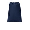 Port Authority Core Cotton Drawstring Bag BG0350, River Blue Navy,