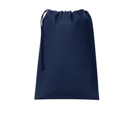 Port Authority Core Cotton Drawstring Bag BG0350, River Blue Navy, OSFA