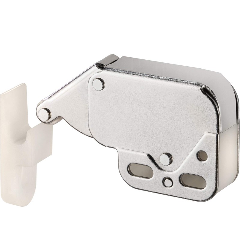 Gedotec Mini Spring Catch | Mini-Latch | Nickel-Plated Latch for