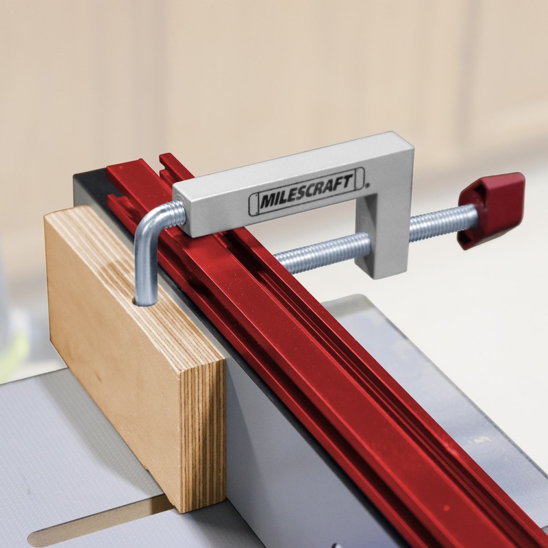 Milescraft 7209 Universal Fence Clamp 4-Pack - For Mitre Saws,