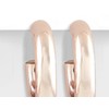 Generic Women Hoop Earrings Rose Gold, Silver & Gold Tone