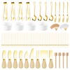 Charcuterie Boards Accessories Gold Charcuterie Utensils 169Pcs Cheese Spreader Knife