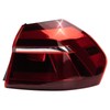 TRQ Passenger Side Outer Tail Light Assembly Compatible with 2017-2019