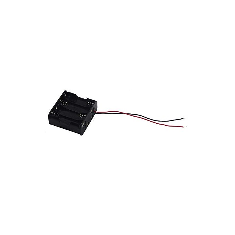 LampVPath (Pack of 2 8 AA Battery Holder, 12V Battery