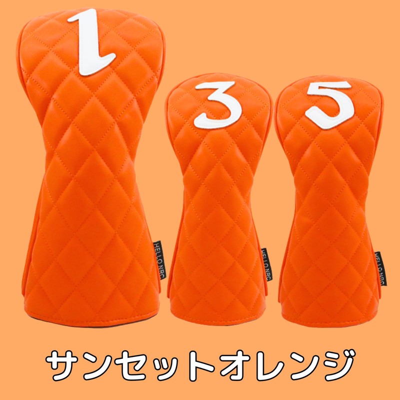 Golf Headcover, Stylish, Cool, Premium Quilted Headcover, Available in 5