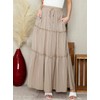 Happy Sailed Womens Maxi Skirt Retro Boho Style Vacation Outfits