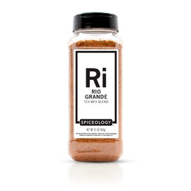 Spiceology - Rio Grande Tex-Mex Spice Blend - Spicy Southwest-Inspired Seasoning - Use On: Chicken, Seafood, Beef, Pork, Tacos, Fajitas, and Vegetables - 21 oz