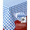 TextilDepot24 country house tablecloth, checked, 100% cotton, customable colours and