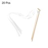 sourcing map 20Pcs Wedding Party Ribbon Streamers Sticks for Wedding