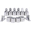 Amarine Made 12Pcs 316 Stainless Steel 3 Bow Boat Bimini