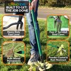 Landzie Weeder Weed Puller Tool, 55 Inch Steel Stand Up