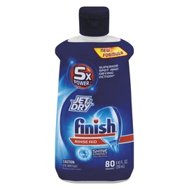 FINISH 75713CT Jet-Dry Rinse Agent, 8.45oz Bottle (Case of 8)
