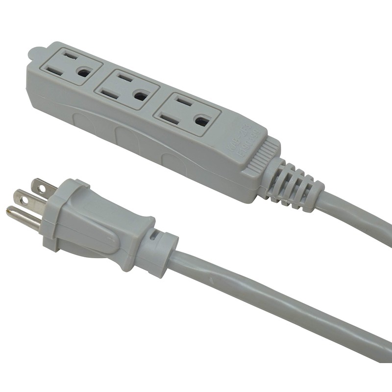 Woods Light Duty Extension Cord, 20Ft, 16 Gauge, 3 Conductor,
