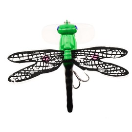 East Rain Floating Rattle Balls Dragonfly Fishing Rigs Lure for Fishing (6 Color Options, 7.5cm/2.95in 6.2g/0.22oz.)