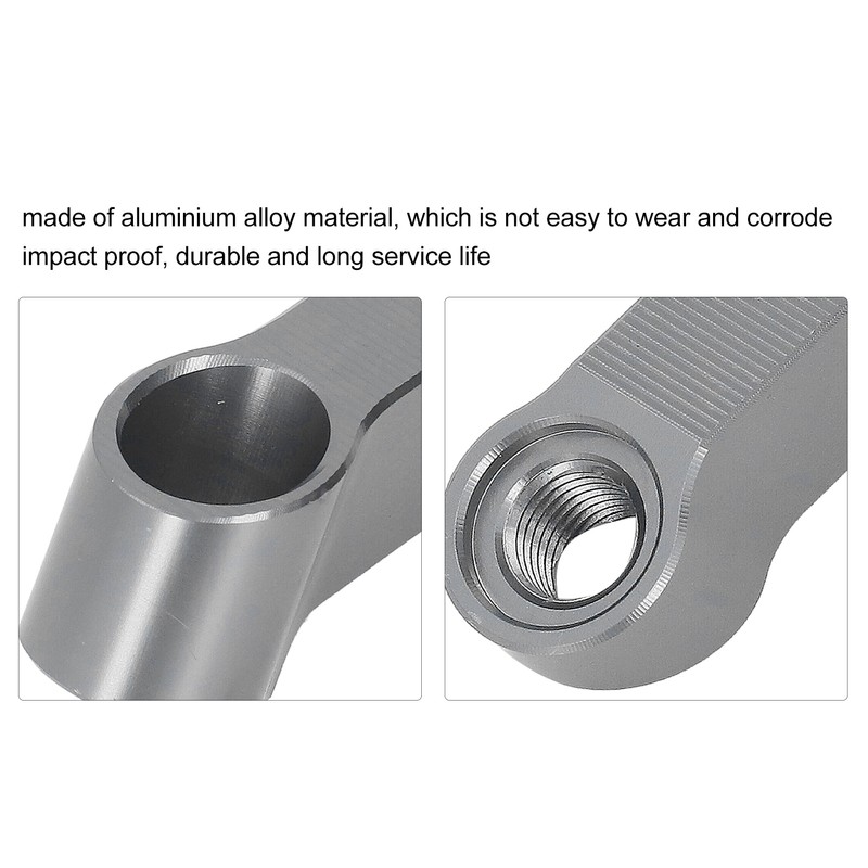 10mm Mirror Risers Extenders Aluminium Alloy Spacers Extension Adapter Kit