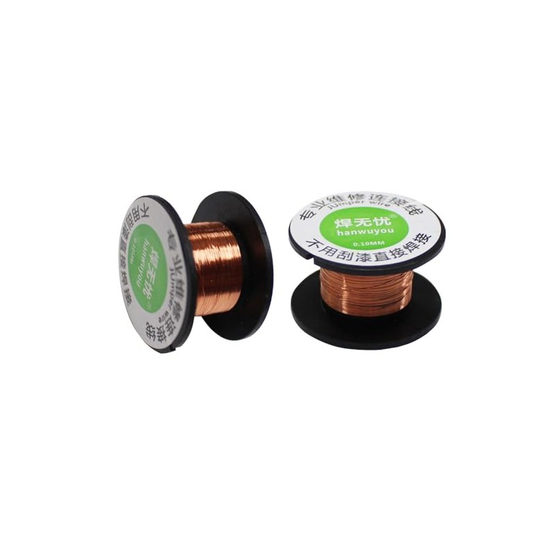2 Piece 0.1mm Thin Insulation Copper Soldering Wire PCB Link