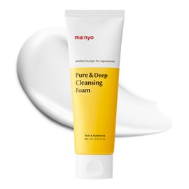 Manyo Factory Pure & Deep Cleansing Foam, 160ml, 1 piece / 마녀공장 퓨어 앤 딥 클렌징 폼, 160ml, 1개