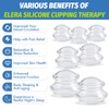 ELERA Silicone Cupping Therapy Set, Professionally Chinese Massage Cups for