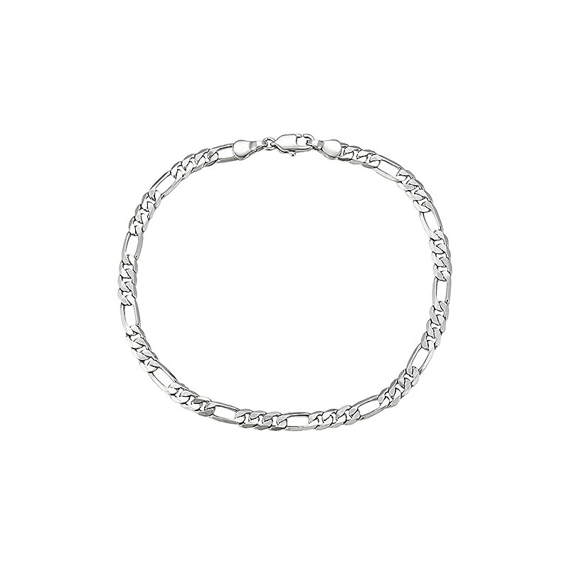 AT Jewellery - 925 Sterling Silver Men's Boy's Curb-Link Chain