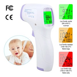 Termometro Frente Infrarrojo Digital Cf-818 Para Infantil                                                                                             