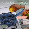 Our Place Silicone Egg Poacher Add-On - Easy-Use Poaching Set