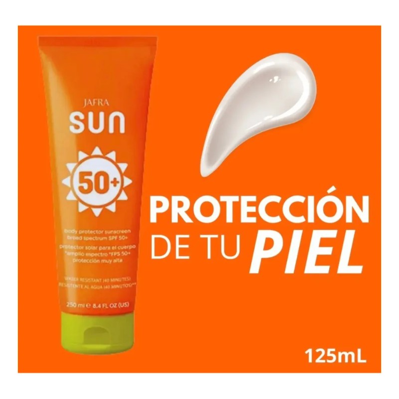 Jafra Sun Protector Solar Corporal Amplio Espectro Fps 50+