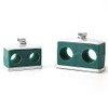 SagaSave Hydraulic Pipe Clamp, 14mm, Green, 4mm-42mm, 6.4Mpa, 2 Pipe